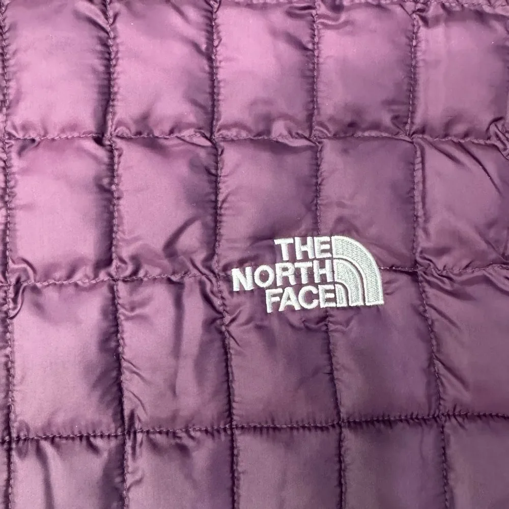 The North Face Thermal Insulated Vest Mens Medium BNWT Black Currant Purple